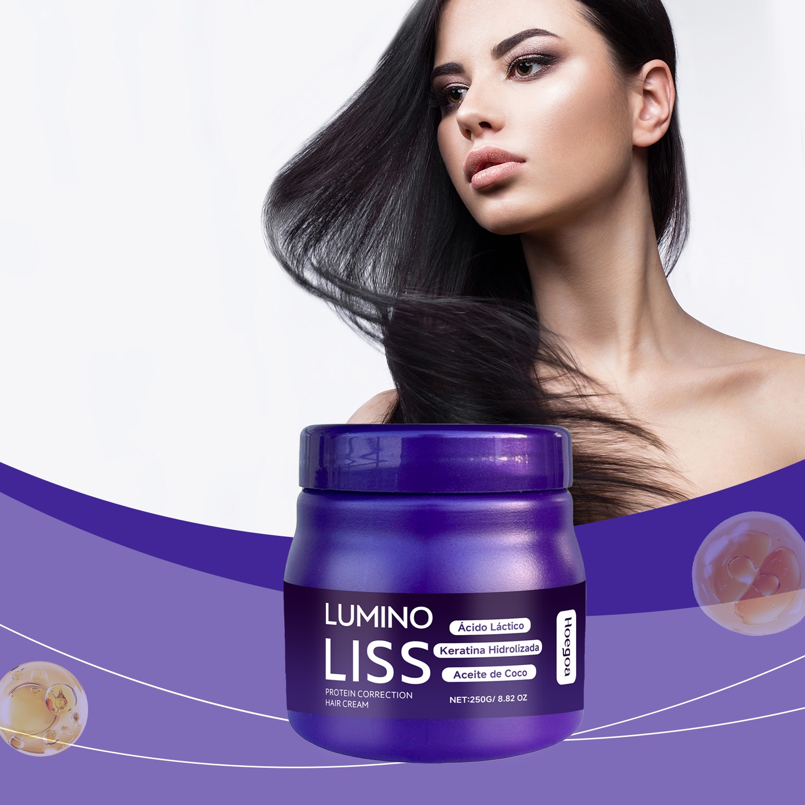 Deep Conditioner Mask - كريم تصحيح البروتين لتحسين التجعد والتغذية