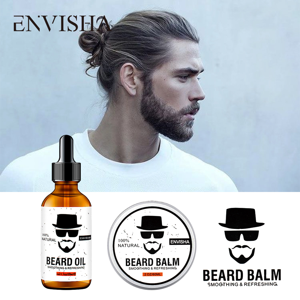Hair Care Orange - ENVISHA نمو اللحية مصل كريم زيت