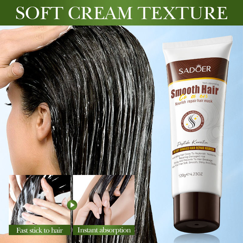 قناع الشعر بالكولاجين من SADOE - مراجعة Deep Conditioner Mask وسعره