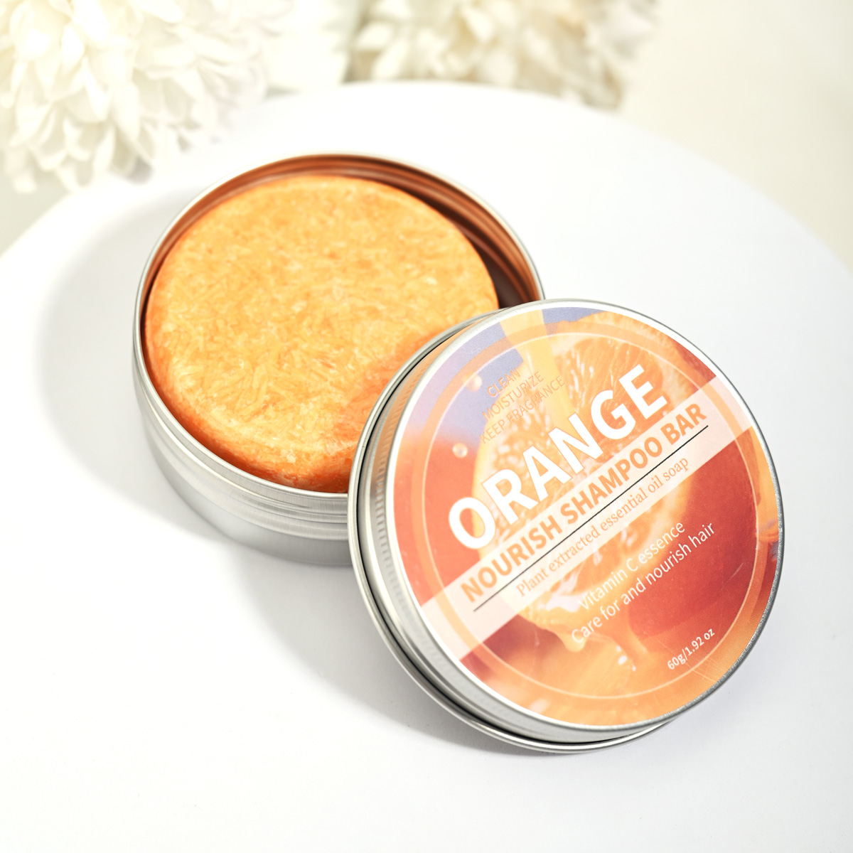 صابون شامبو نباتي بزيت البرتقا - مراجعة Hair Care Orange وسعره
