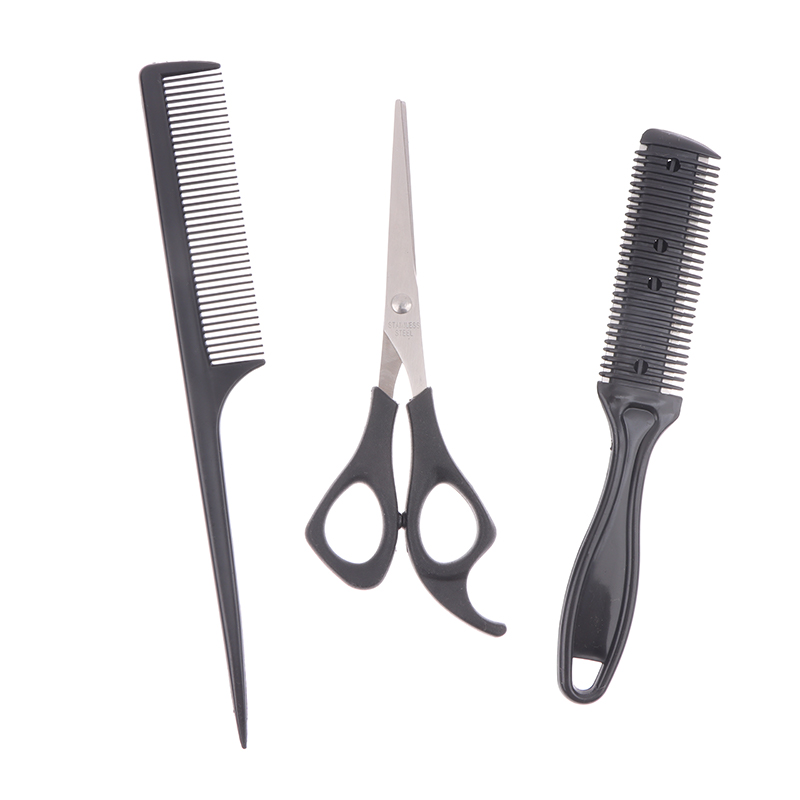 جديد【4 قطع من مقصات الشعر، مقص - مراجعة Hair Care Barber وسعره