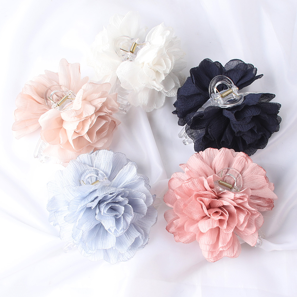 مشابك شعر كبيرة على شكل زهور م - مراجعة Hair Clip Claw Large وسعره