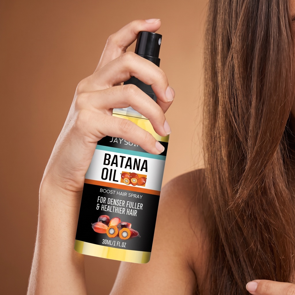 بخاخ زيت باتانا لتعزيز الشعر،  - مراجعة Hair Care Orange وسعره