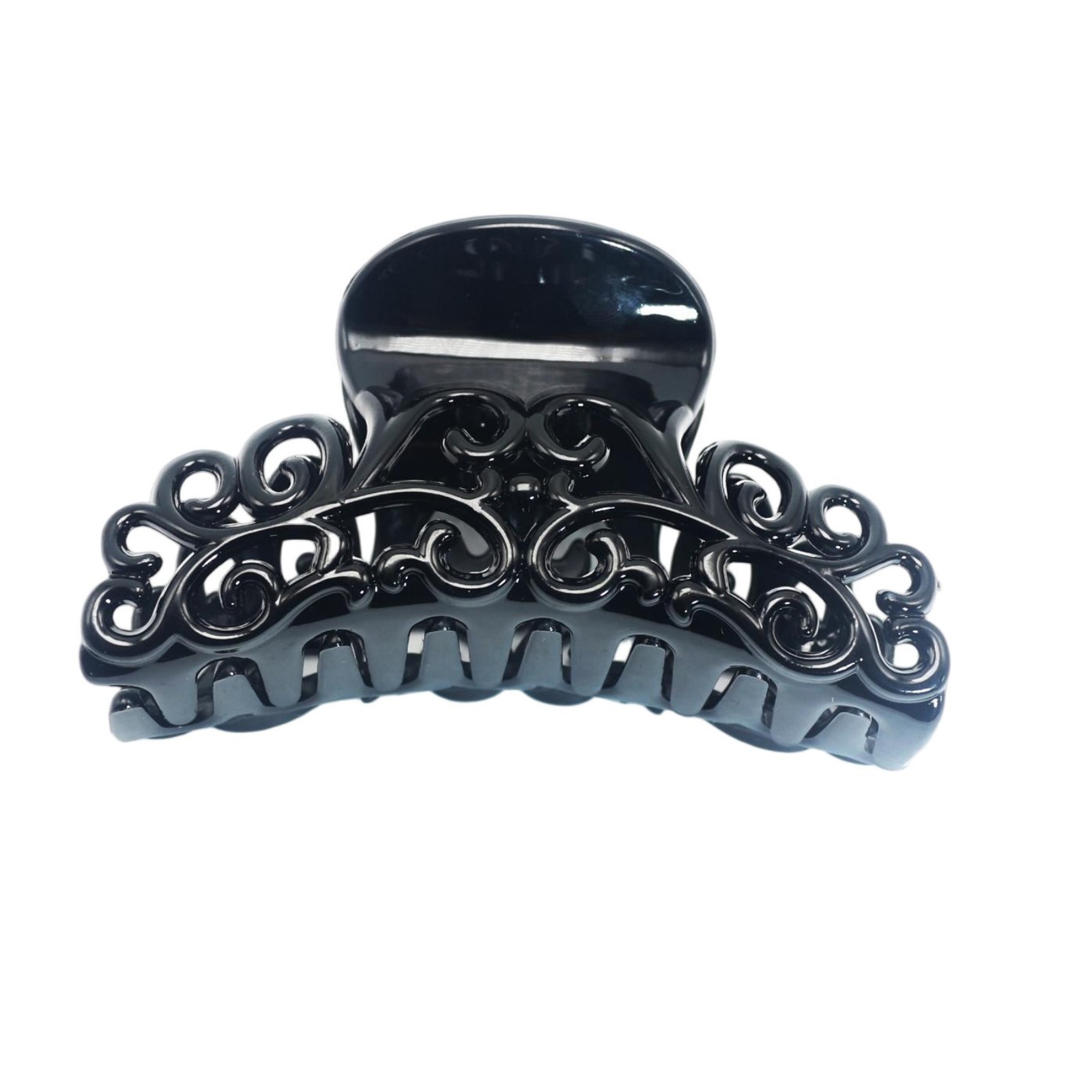 4 قطع مشابك شعر بلاستيكية سودا - مراجعة Hair Clip Claw Large وسعره