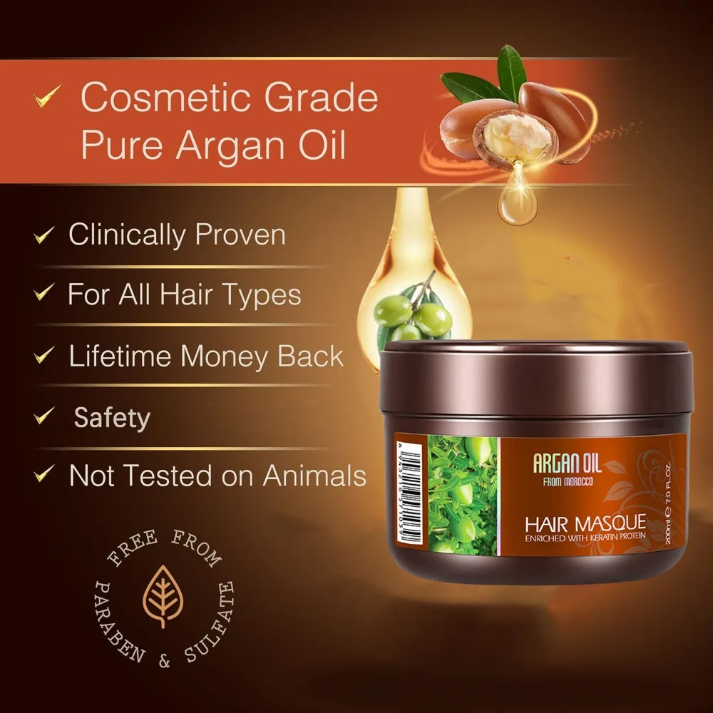 قناع شعر بزيت الأرغان من الكير - مراجعة Deep Conditioner Mask وسعره