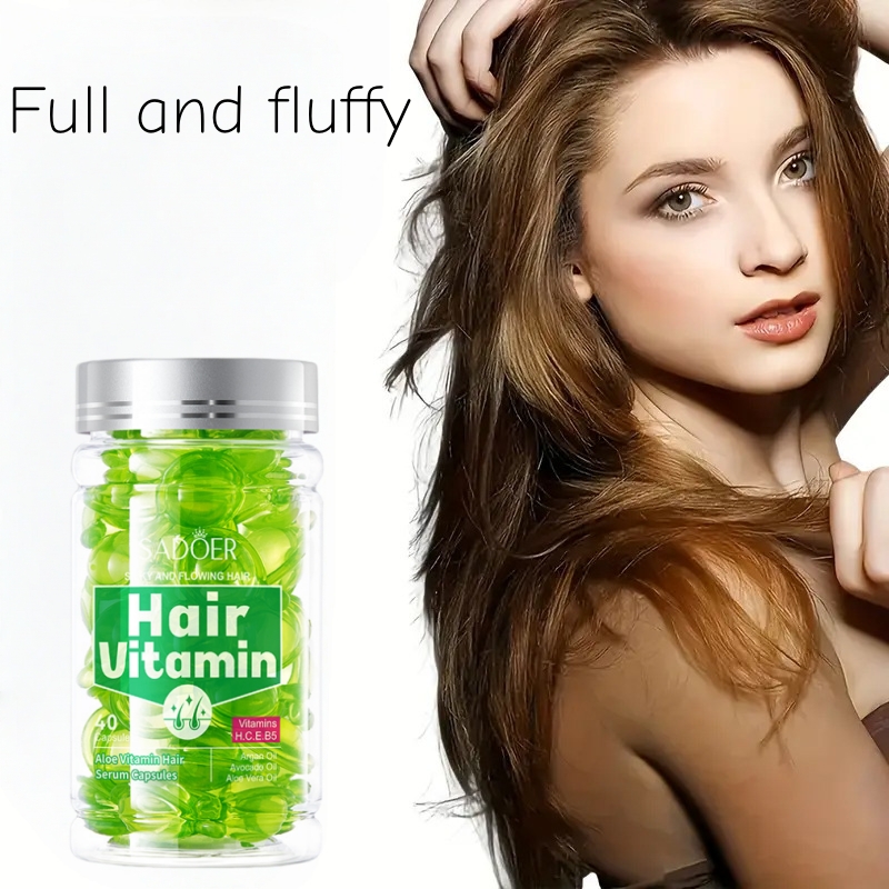 40 كبسولة من خلاصة الألوة فيرا - مراجعة Hair Care With Aloe Vera وسعره